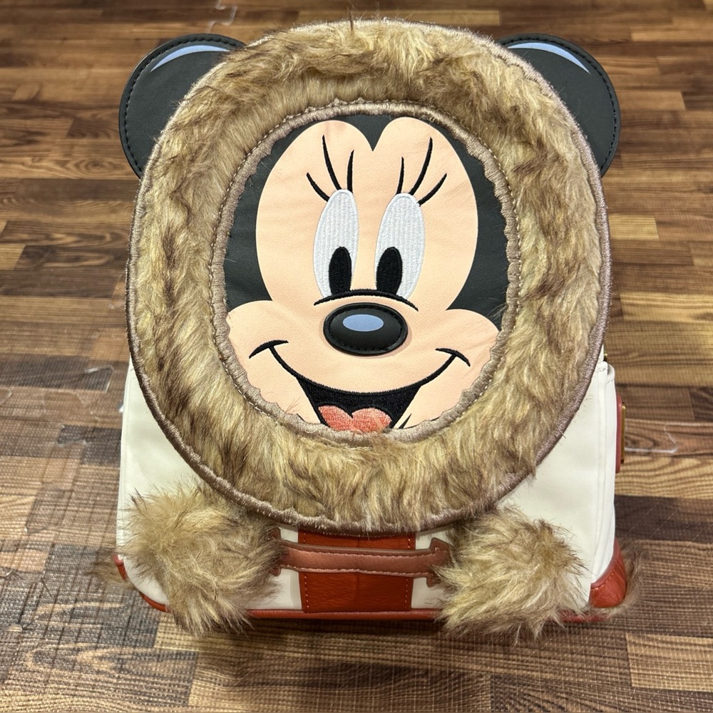 Loungefly 2025 Disney Cruise Line DCL Alaska Minnie Mouse  Backpack NWT